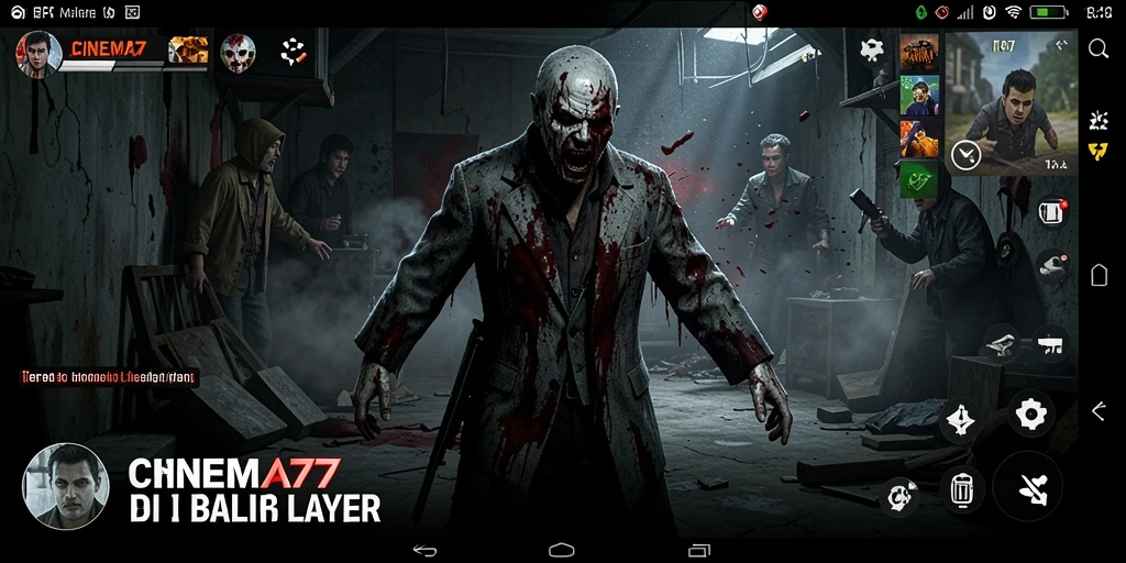 Gameplay menegangkan dalam suasana horror yang mencekam.