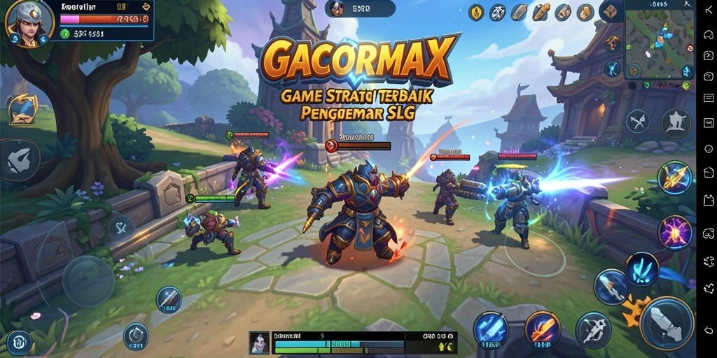 Screenshot menampilkan pertempuran strategis GACORMAX yang mendebarkan.