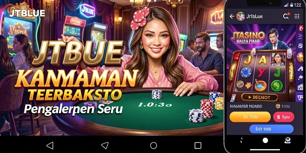 Tampilan gameplay seru dan menarik dari JTBLUE Kasino.