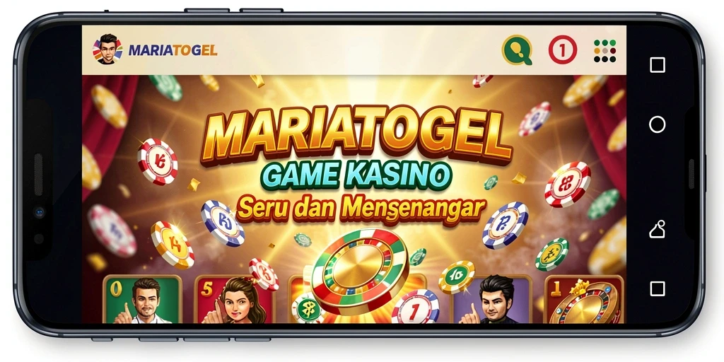 Screenshot gameplay MARIATOGEL menampilkan suasana Kasino yang menarik.