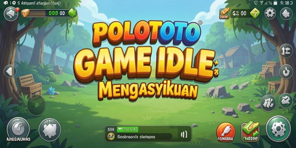 Screenshot gameplay <strong>POLOTOTO</strong> menunjukkan suasana Idle yang menenangkan.