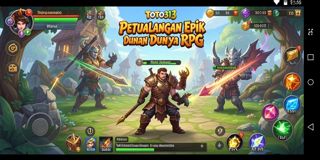 Tampilan gameplay menarik dari TOTO313 dengan grafik yang memukau.
